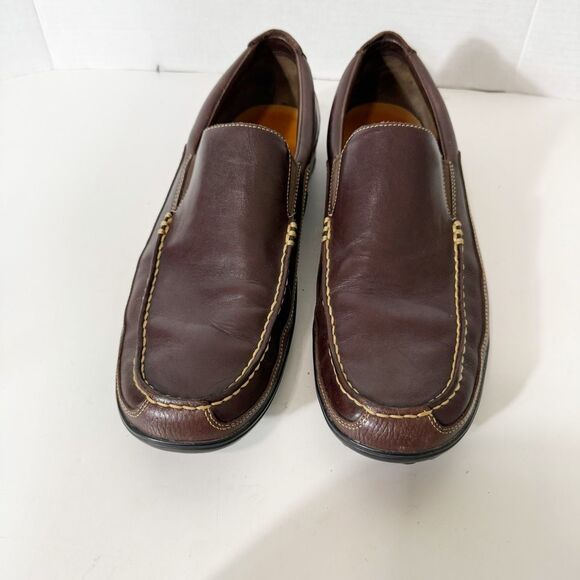 Cole Haan Men\'s Tucker Leather Brown Casual Venetian Slip On Loafer Size 13 main image 7